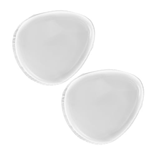 Ipetboom 2stücke Silikon-make-up-schwämme Transparent Für Foundation Und Blending Kosmetik-beauty-tool Wiederverwendbar Für Damen Und Mädchen von Ipetboom