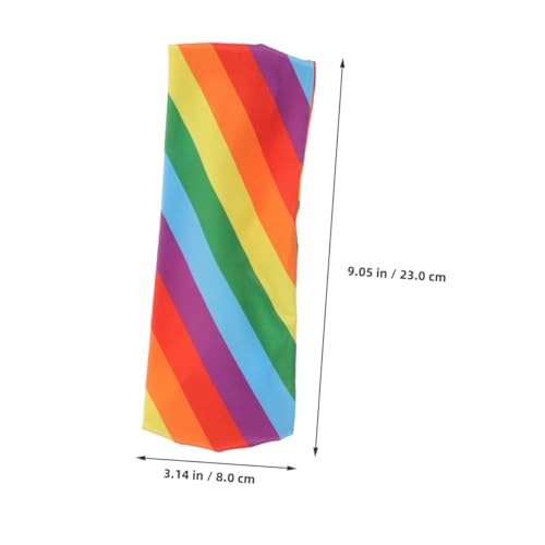 Ipetboom 2 Stück Sport Stirnband Trainingsstirnbänder Schweiß groß Trainieren Parade bunt Regenbogen-Scrunchie Stolz Stirnband Regenbogen-Haargummis Regenbogen-Bandana Stoff Ipetboom 2 Stück Sport Stirnband Trainingsstirnbänder Schweiß groß Trainieren Parade bunt Regenbogen-Scrunchie Stolz Stirnband Regenbogen-Haargummis Regenbogen-Bandana Stoff von Ipetboom