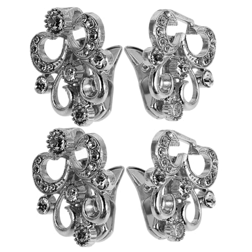 Ipetboom 2 Stück Strass Cardigan Clips aus Langlebiger Zinklegierung Dekorative Pullover und Schalhalter für Damen Einfach Anzubringen Vielseitig Verwendbar als Brosche und Ipetboom 2 Stück Strass Cardigan Clips aus Langlebiger Zinklegierung Dekorative Pullover und Schalhalter für Damen Einfach Anzubringen Vielseitig Verwendbar als Brosche und von Ipetboom