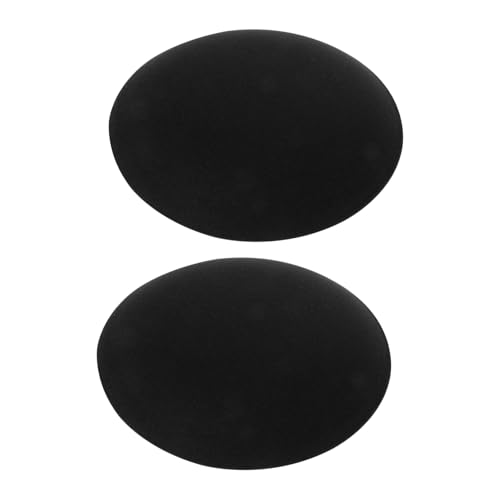 Ipetboom 2 Stück Teiliges Fascinator Basis für Damen Hüte Stabile Runde DIY Hutunterlage aus Robustem Material für Kreatives Basteln von Beret und Cocktailhüten Schwarz von Ipetboom