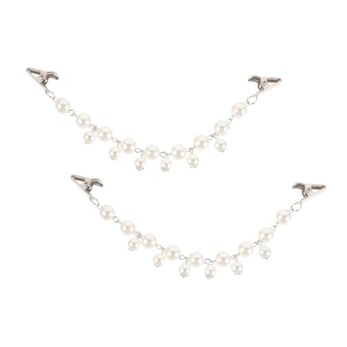 Ipetboom 2stücke Vintage Pullover Clips Retro Kunstperlen Cape Clips Für Cardigans Und Blusen Vielseitige Schulterbesetzung Für Damen Und Mädchen von Ipetboom