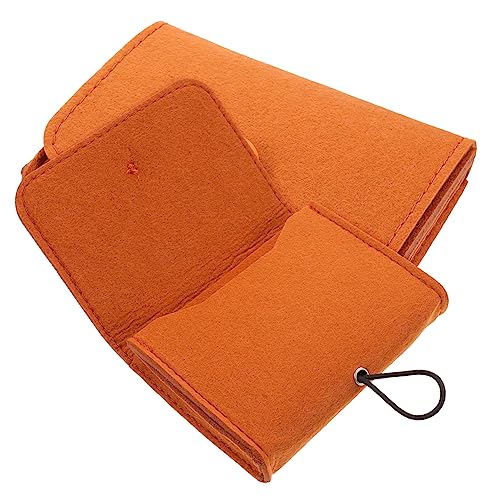 Ipetboom 2 Stück Tragbare Ätherische Öle Aufbewahrungstasche Teilig Filz Organizer Beutel Schutz für Flaschen Reisen und Zuhause Geeignet Kompakte für Einfache Handhabung und Sicheren von Ipetboom