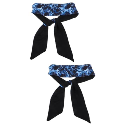 Ipetboom 2 Stück Yoga Schweißband für Frauen Elastisches Sport Stirnband mit Dekorativem Design für Yoga Laufen Fitness Blitzblau Ipetboom 2 Stück Yoga Schweißband für Frauen Elastisches Sport Stirnband mit Dekorativem Design für Yoga Laufen Fitness Blitzblau von Ipetboom
