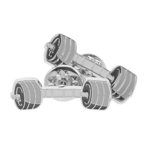 Ipetboom 2 Stück Zinklegierung Cartoon Hantel Anstecknadel Sichere Emaille Brosche für Rucksack Frauen Pin Leichter Langlebiger Schmuck für Schüler und Persönliche Stilbekleidung von Ipetboom