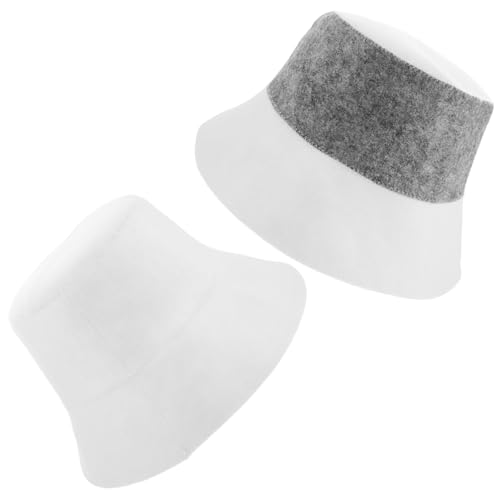 Ipetboom 2 Stücke Sauna Hut aus Filz für Damen und Herren Atmungsaktiver Feuchtigkeitsabsorbierender und Hitzebeständiger Saunahut Traditionelles Russisches Kopfstück für Dampfbad Spa und Ipetboom 2 Stücke Sauna Hut aus Filz für Damen und Herren Atmungsaktiver Feuchtigkeitsabsorbierender und Hitzebeständiger Saunahut Traditionelles Russisches Kopfstück für Dampfbad Spa und von Ipetboom