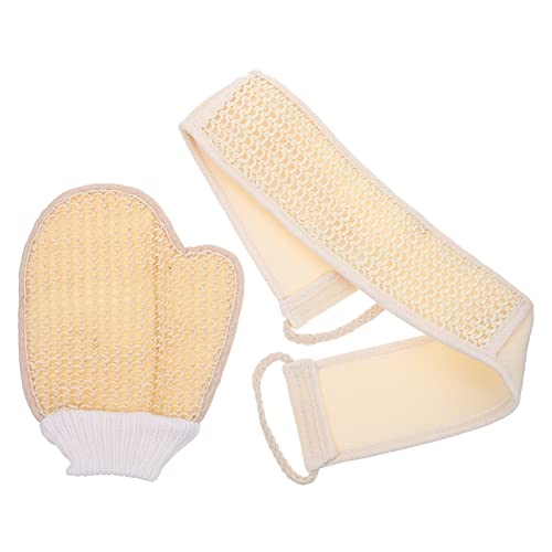 Ipetboom Badetuch-set Mit Peelinghandschuh Sanfter Körperhautreiniger Für Hotel & Zuhause von Ipetboom