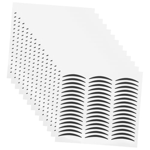 Ipetboom 20blätter Schwarze Selbstklebende Eyeliner-sticker Temporäre Lidschatten-tattoos Und Augenlid-tapes Für Und Mädchen Für Perfektes Augen-make-up Verblassen von Ipetboom