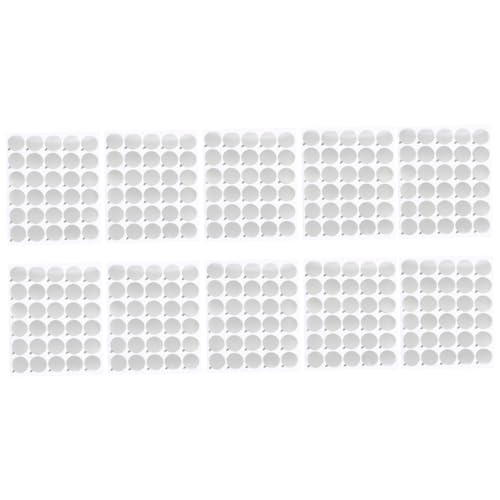 Ipetboom 20 Blatt Einweg Wimpernkleber Dichtungen Kleber Pads für Wimpernverlängerung Wimpern Pfropf Aufkleber Klebehalter für Fake Wimpern Einfach zu Verwenden von Ipetboom