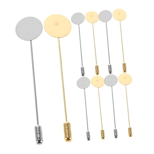 Ipetboom 20 Sätze Einleitungs-broschenzubehör Anstecknadeln Basteln Flache Runde Tablett-reversnadel Anstecknadel Zur Schmuckherstellung Leere Brosche Anzug Krawattennadel Goldstifte Kupfer Ipetboom 20 Sätze Einleitungs-broschenzubehör Anstecknadeln Basteln Flache Runde Tablett-reversnadel Anstecknadel Zur Schmuckherstellung Leere Brosche Anzug Krawattennadel Goldstifte Kupfer von Ipetboom