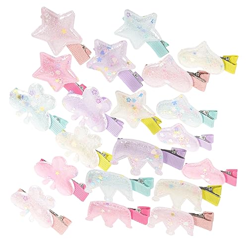 Ipetboom 20 Stck. Teiliges Haarspangen für Mädchen Bunte Kawaii Haarklammern mit Stern Schmetterling Krone und Herz Dekorative Haaraccessoires für Geburtstage und Besondere Anlässe Ipetboom 20 Stck. Teiliges Haarspangen für Mädchen Bunte Kawaii Haarklammern mit Stern Schmetterling Krone und Herz Dekorative Haaraccessoires für Geburtstage und Besondere Anlässe von Ipetboom