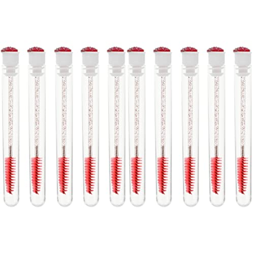 Ipetboom 20 Stk Diamant Mascara-Bürste einweg wimpernbürste kosmetikpinsel schminke pinsel augenbrauenbürsten wimpernbürste Mit Diamant Maskara Augenbrauenkamm Container Plastik von Ipetboom