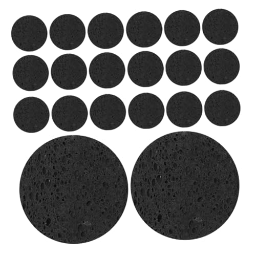 Ipetboom 20 Stück Komprimierte Reinigungsschwämme Make Up Entferner Pads Aus Natürlicher Holzzellstoff Baumwolle Wiederverwendbar Und Tragbar Für Hautpflege Und Peeling Bedürfnisse von Ipetboom