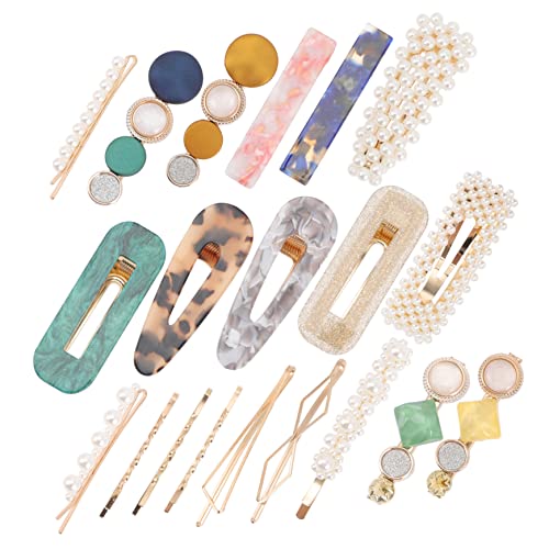 Ipetboom 20 Stück Perlen-haarspangen-set Clip Schnappen Haarbarrettes Locken Shampoo Lametta Hochzeitshaarschmuck Für Frauen Griff Gefälscht Funkelnd Schließe Schleife Mini Legierung Ipetboom 20 Stück Perlen-haarspangen-set Clip Schnappen Haarbarrettes Locken Shampoo Lametta Hochzeitshaarschmuck Für Frauen Griff Gefälscht Funkelnd Schließe Schleife Mini Legierung von Ipetboom