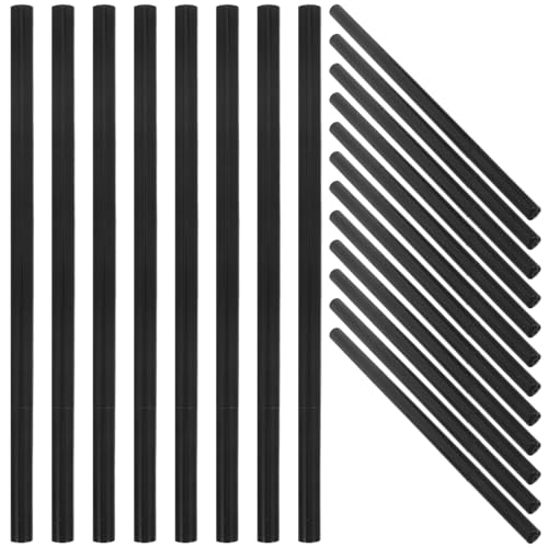 Ipetboom 20-teiliges Augenbrauenstift-Röhrchen: Leeres Augenbrauenstift-Röhrchen mit zwei Enden, präziser Dreieckspitze und Spoolie-Bürste für Frauen – Beauty-Tool und Zubehör von Ipetboom