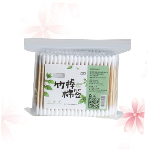 Ipetboom 200stücke Doppelspitze Wattestäbchen Mehrzweck-tupfer Für Make-up-reinigung Entferner Nagelreinigung Gesund Und Praktisch von Ipetboom