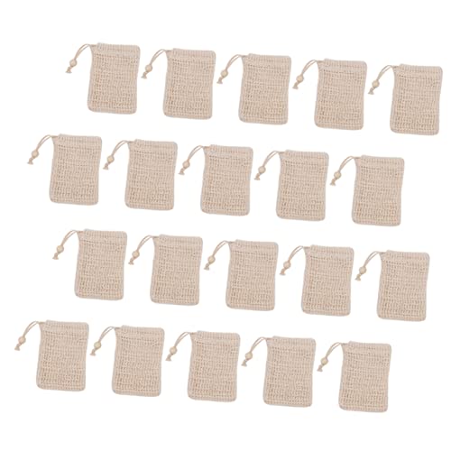 Ipetboom 20er Set Beutel Mit Kordelzug Netz-gesichtsreinigung Peeling-seifennetz Reinigungsbeutel Wandbehang Ipetboom 20er Set Beutel Mit Kordelzug Netz-gesichtsreinigung Peeling-seifennetz Reinigungsbeutel Wandbehang von Ipetboom