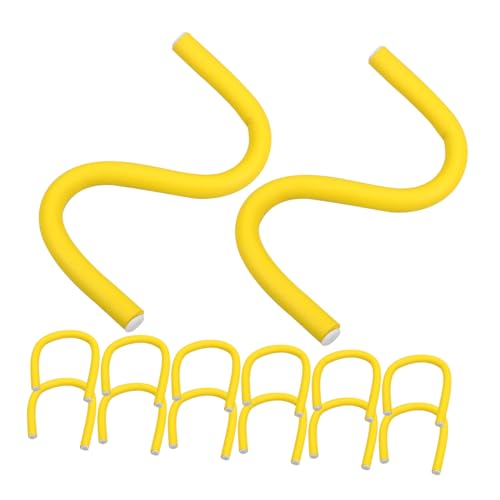Ipetboom 20st Spiralförmiges Haar Flexible Lockenstäbe Kissen Lockenwickler Selbstklebende Lockenwickler Selbsthaltende Lockenwickler Haarstyling-roller Haarstylingrollen Selber Machen von Ipetboom