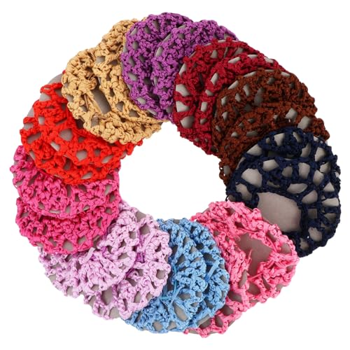 Ipetboom 20stücke Haarnetz Aus Elastischem Mesh Handgefertigt Zum Abdecken Von Haarbrötchen Für Damen Passend Zu Verschiedenen Anlässen von Ipetboom