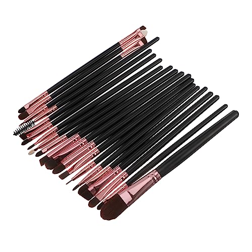 Ipetboom 20stücke Kosmetische Foundation Pinselset Für Damen Gesichtspuderpinsel Augenbrauenpinsel Beauty Make-up Kosmetik-tool von Ipetboom