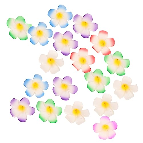 Ipetboom 24stücke Frangipani-kopfbedeckungen Bezaubernde Haarspangen Haar-requisiten Attraktiver Haarschmuck Schicke Kopfbedeckungen Für Mädchen Und Frauen von Ipetboom