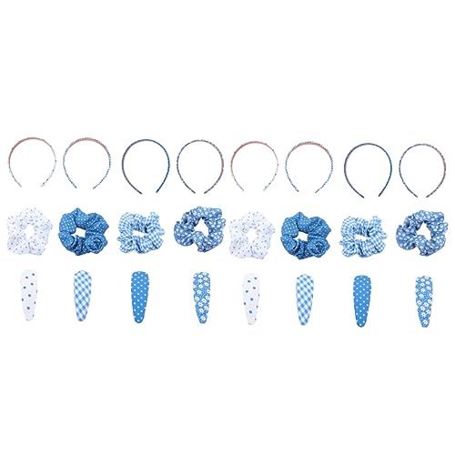 24 Stk Haarschmuck Aus Stoff Hoop-haarspange Kinderkoffer Säuglingsanzug Anzüge Für Kinder Glitzerschleifen Anzug Für Kinder Haarspangen Kinderanzüge Krawatte Kleidung Damen Metall von Ipetboom