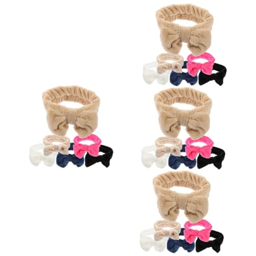 Ipetboom 24 Stk Stirnband Haarschmuck Haarband Mädchen Anzug süße Stirnbänder zum Waschen des Gesichts Haargummis Make-up-Stirnbänder für Frauen Duschstirnbänder für Damen Erwachsener Schal von Ipetboom