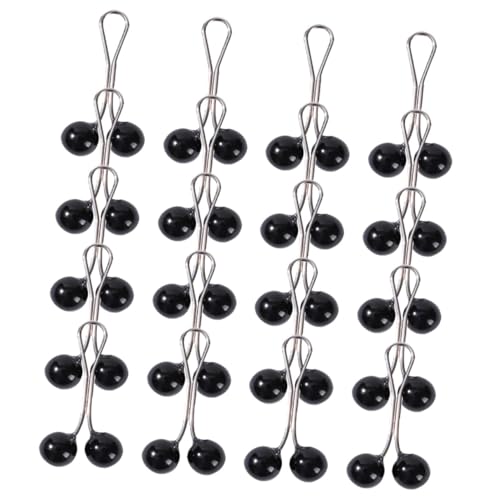 Ipetboom 24 Stück Teiliges Perlen Schalclip Wiederverwendbare Verschleißfeste Halstuch Broschen für Damen Kleine Stilvolle Kopftuch Accessoires Geeignet für Formelle und Freizeit Anlässe von Ipetboom