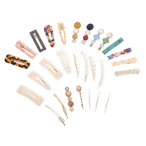 Ipetboom 28stücke Teiliges Haarspangen Für Damen Mit Künstlichen Perlen Charmante Haarklammern Für Partys Hochzeiten Und Alltag Vielseitige Haaraccessoires Für Jeden Anlass von Ipetboom