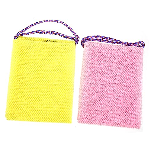 Ipetboom 2pcs Bade Körper Wäscher Handtuch Set Zurück Peeling Bad Pinsel Für Frauen von Ipetboom