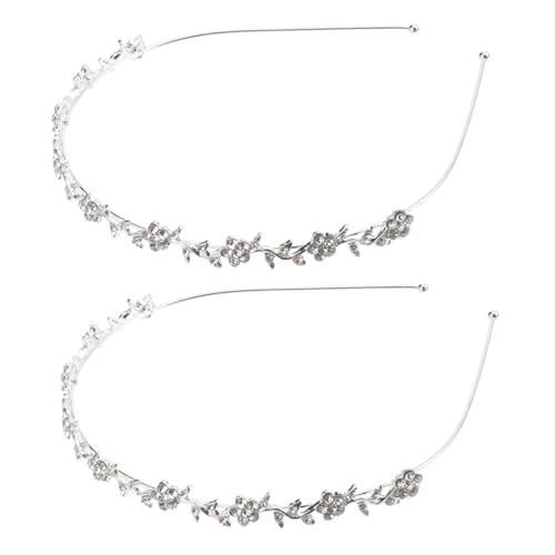 Ipetboom 2stücke Imitation Kristall Haarschmuck Elegante Haarklammern Mit Rhinestones Für Hochzeiten Partys Und Festliche Anlässe von Ipetboom