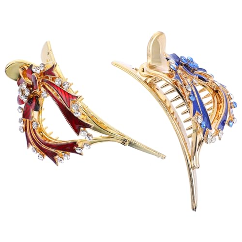 Ipetboom 2St Haarnadel haarschmuck die trauzeugen weihnachtsmitbringsel haar pin Party Haar verschiedene Accessoires Frauen dekorativ Haarklammern weihnachtsfrauen kopfschmuck Zinklegierung von Ipetboom