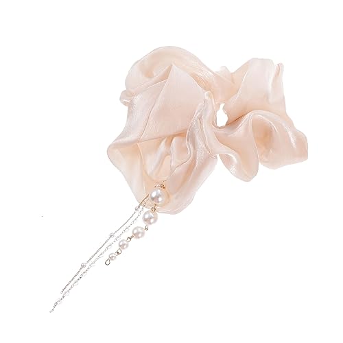 Ipetboom 2St Haarring haarschmuck Haarbänder Haargummis Schleife Haargummis für Mädchen Tiara Haarband Gummibänder knusprig Quaste Pferdeschwanz Hüftkette Stirnband Braut Gürtel Stoff von Ipetboom