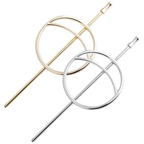 Ipetboom 2stücke Metall Haarnadeln Für Damen Elegante Haarspangen Für Duttfrisuren Für Hochzeiten Und Besondere Anlässe Sicher Und Leicht von Ipetboom