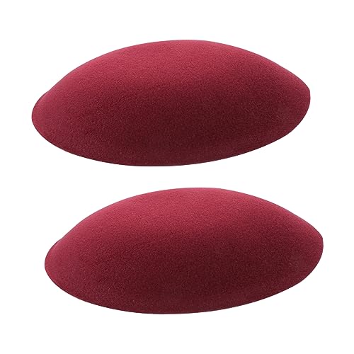 Ipetboom Hutherstellungszubehör 2 Stück Baskenmütze Fascinator-basis Kopfschmuck Eva-stoff Einfach Zu Montieren von Ipetboom