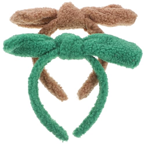 Ipetboom 2stücke Fleece Stirnbänder Mit Schleife Makeup Spa Haarbänder Für Damen Zum Waschen Des Gesichts Und Frisieren Mintgrün Ipetboom 2stücke Fleece Stirnbänder Mit Schleife Makeup Spa Haarbänder Für Damen Zum Waschen Des Gesichts Und Frisieren Mintgrün von Ipetboom