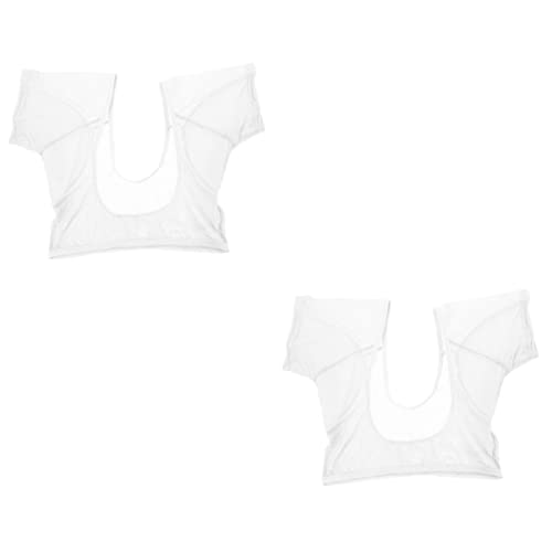 Ipetboom 2St Schweißpads unter den Achseln Männer Shirt Trainingsweste für Damen Kurzarmblusen für Damen Damenblusen Damenweste Unterarm-Schweißweste Kleidung Schweißkissen Schweißabdeckung von Ipetboom
