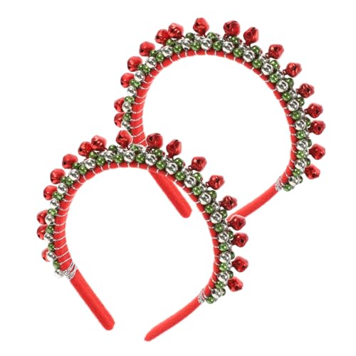 Ipetboom 2stücke Weihnachts Stirnband Mit Bunten Für Festliches Cosplay Haaraccessoire Für Partys Und Feiertage von Ipetboom