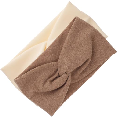Ipetboom 2stücke Geknotetes Stirnband Für Damen Stoff-haarband Mit Knoten Elastisch Und Atmungsaktiv Für Yoga Workout Und Tägliche Nutzung Ipetboom 2stücke Geknotetes Stirnband Für Damen Stoff-haarband Mit Knoten Elastisch Und Atmungsaktiv Für Yoga Workout Und Tägliche Nutzung von Ipetboom