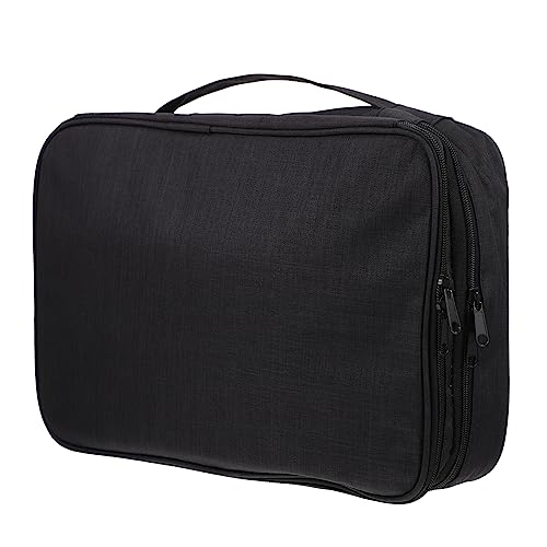 Ipetboom 2St multifunktionale Aufbewahrungstasche Tablet-Tasche Computertasche Handtaschen Urkundenbeutel tragbare Aktentasche mehrschichtig Mappe Kartenhalter Aktenhalter Mann Oxford-Stoff von Ipetboom