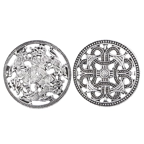 Ipetboom 2Stücke Retro Broschen Stilvolle Corsagen für Kleidung Kreative Accessoires mit Feiner Handwerkskunst für Einen Eleganten Look von Ipetboom