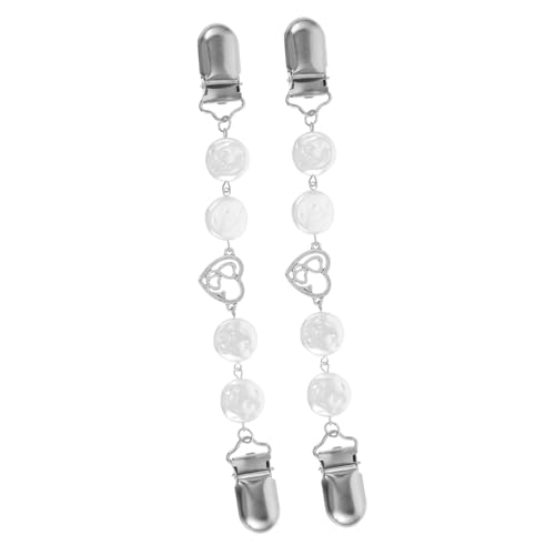 Ipetboom 2stücke Strickjacken-kragenclips Aus Zinklegierung Zum Befestigen Von Schals Und Krawatten Modisches Kleidungszubehör Für Damen Und Mädchen von Ipetboom