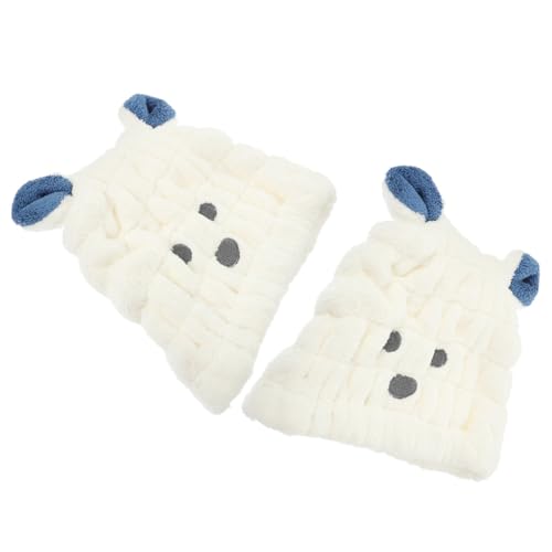Ipetboom 2er-pack Haartrockenhauben Für Kinder Weiches Und Bequemes Fleece-material Schnelltrocknendes Turban-handtuch Zum von Ipetboom