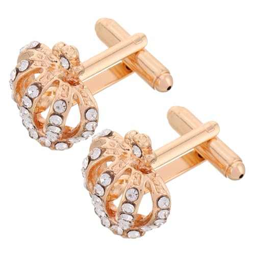 Ipetboom 2pcs Modische Strass -manschettenknöpfe Für Männer Und Frauen Stilvolle Knopfabdeckungen Für Hemden Frauen -strass -button -deckel Manschettenknöpfe von Ipetboom