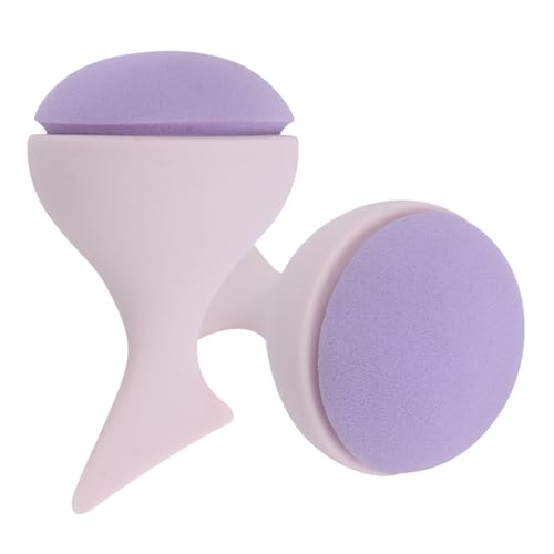 Ipetboom 2st Beauty-ei Kosmetische Werkzeuge Mischapplikator Make-up-gesichtsschwamm Kissen-grundlage Kissenpuff Bb Lose Rosa Bilden Make-up-pad Hydrophiles Polyurethan von Ipetboom