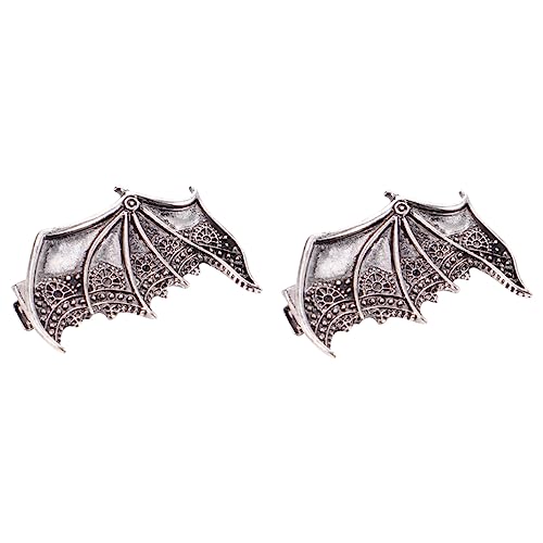 Ipetboom Kinderanzüge 2St Halloween-Haarspangen Accessoires für Mädchen Anzug für Kinder halloween haarspangen haarspange halloween haarschmuck Haarnadel Fledermaus-Haarspangen Punk von Ipetboom