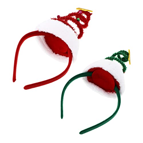 Ipetboom 2stücke Weihnachts Stirnbänder Mit Lustigem Design Und Haardekorationen Für Weihnachten Partys Und Cosplay-aktivitäten von Ipetboom