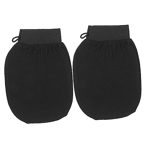 Ipetboom 2stücke Exfolierende Peeling-handschuhe Hautreinigende Waschhandschuhe Für Sanftes Körperpeeling Und Abgestorbene Hautentfernung Für Damen Und Herren Wiederverwendbar von Ipetboom