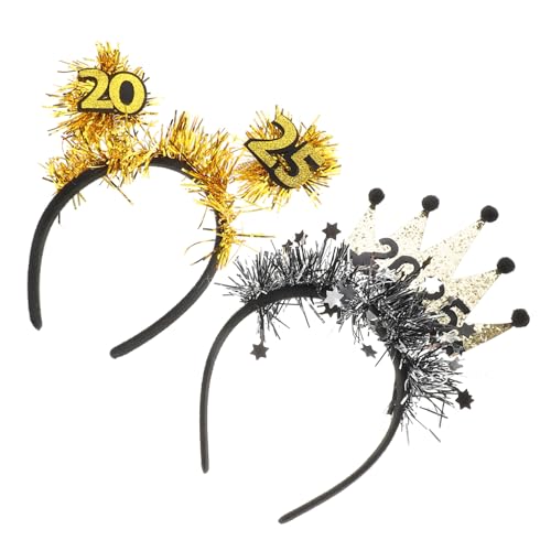 Ipetboom 2stücke Frohes Neues Jahr Stirnband Glitter Festival Kopfschmuck Weihnachtskopfschmuck Neujahr Hut Silvesterhüte Für Damen Herren Ipetboom 2stücke Frohes Neues Jahr Stirnband Glitter Festival Kopfschmuck Weihnachtskopfschmuck Neujahr Hut Silvesterhüte Für Damen Herren von Ipetboom