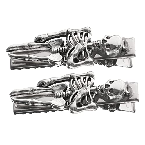 Ipetboom 2stücke Halloween Haarschmuck Skeletthaarspangen Für Gruselige Looks Bei Halloweenpartys Und Cosplay Haaraccessoires Für Und Mädchen Ipetboom 2stücke Halloween Haarschmuck Skeletthaarspangen Für Gruselige Looks Bei Halloweenpartys Und Cosplay Haaraccessoires Für Und Mädchen von Ipetboom