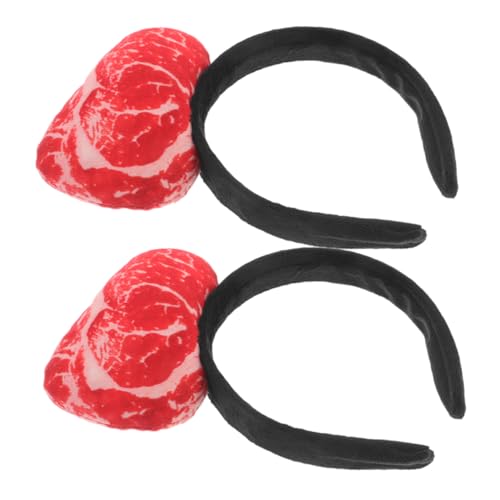 Ipetboom 2stücke Lustige -cosplay-stirnbänder Kreative Lebensmittel-haarreifen Für Partys Festivals Und Halloween Einzigartige Foto-requisiten Und Rollenspiele von Ipetboom